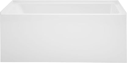 Voltaire 54" X 30" Right-Hand Drain Alcove Bathtub with Apron