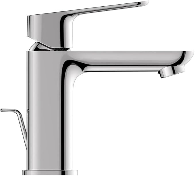 Grohe 1018980000 Cubeo Single Hole Single Handle S-Size Bathroom Faucet, 1.2 GPM, Starlight Chrome