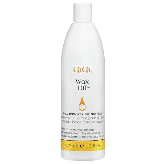 GiGi Wax Off Hair Wax Remover Gel - Post Waxing Care with Aloe Vera, Skin Soothing Hair Removal After Wax Care, 16 fl oz, 1 Pack