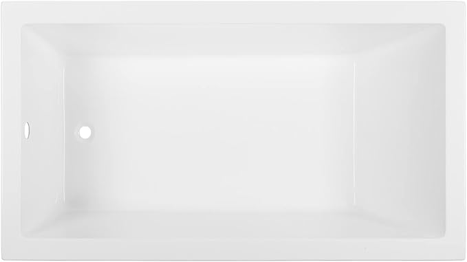 Swiss Madison Well Made Forever SM-DB570, Voltaire 60"x36" Acrylic Drop-in Bathtub, White