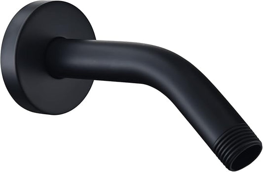 Wall Mounted Extention Shower Arm (Sold with Shower Arm Flange) for U4993-BL 6-inches, Matte Black