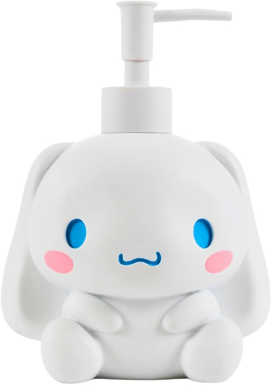 Cinnamoroll Soap/Lotion/Hand Sanitizer Resin Pump Dispenser, 12 Ounces, (Officially Licensed Product) by Franco Collectibles