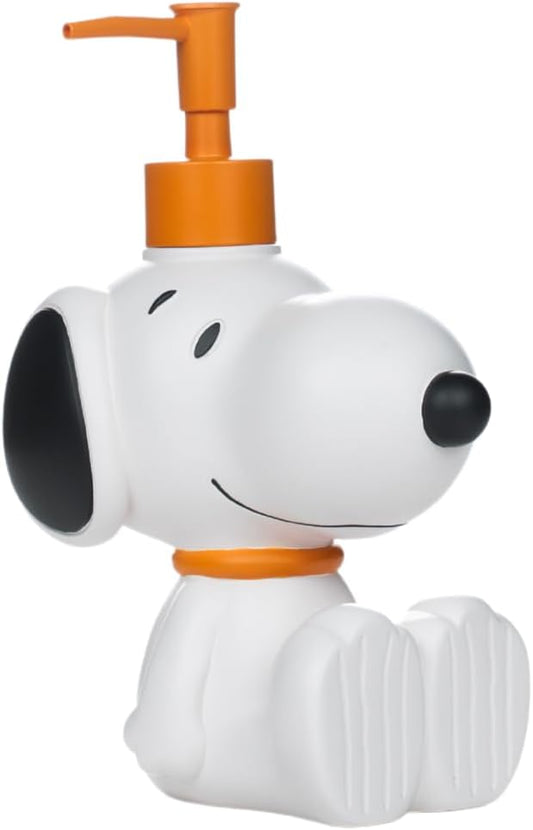 Peanuts Snoopy Soap/Lotion/Hand Sanitizer Resin Pump Dispenser, 12.70 Ounces, (Officially Licensed Product) by Franco Collectibles