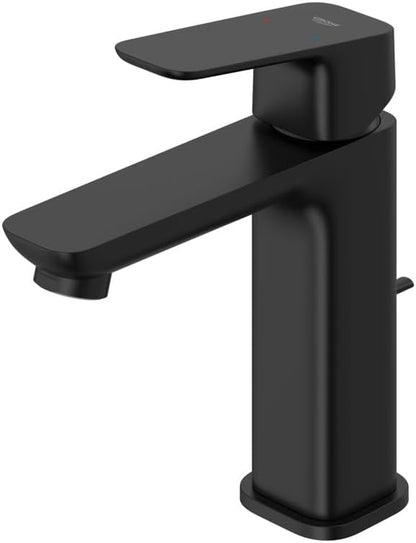 Grohe 1019202430 Cubeo Single Hole Single Handle M-Size Bathroom Faucet, 1.2 GPM, Matte Black