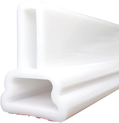78Inch Collapsible Threshold Water Dam 1.5" high Walkin Shower Guard To Keep Water In Shower Stall Water Barrier Silicone For Dry And Wet Bathroom Kitchen Wheelchair Accessible