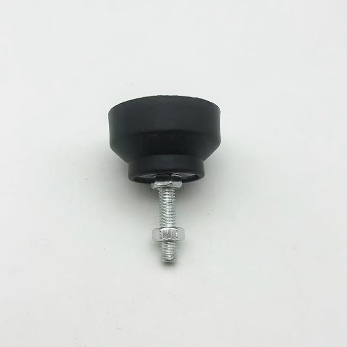 Adjustable Leveling Foot,Small Equipment Foot,Base Diameter 40mm, Thread M6 * 27mm