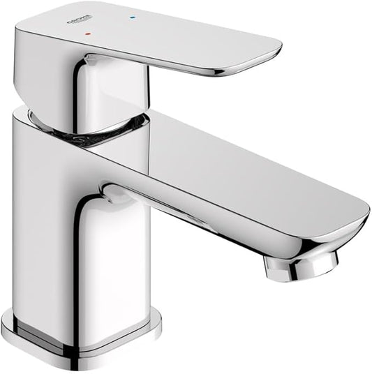 Grohe 1018970000 Cubeo Single Hole Single Handle XS-Size Bathroom Faucet, 1.2 GPM, Starlight Chrome