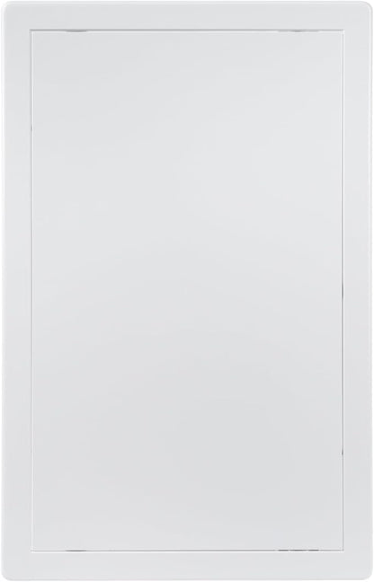 10x16 Inch White Access Panel – ABS Plastic Rectangular Wall & Ceiling Access Door for Plumbing Electrical HVAC – Easy Install Indoor Panel for Drywall, Home Improvement and Maintenance