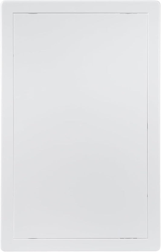 10x16 Inch White Access Panel – ABS Plastic Rectangular Wall & Ceiling Access Door for Plumbing Electrical HVAC – Easy Install Indoor Panel for Drywall, Home Improvement and Maintenance