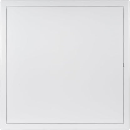 Vent Systems 16" x 16" Inch White Galvanized Steel Access Panel – Durable Access Door for Drywall, Wall or Ceiling – Easy Service Panel for Plumbing, Electrical, HVAC, and Maintenance Openings