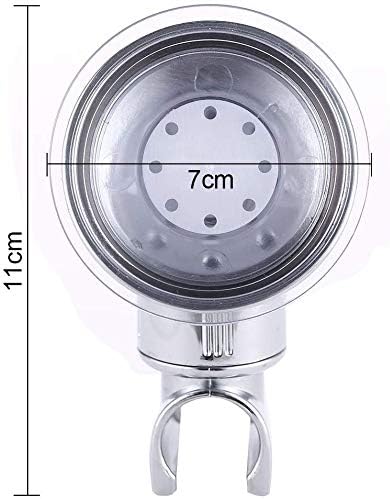Adjustable Shower Head Holder, Bathroom Suction Cup Handheld Shower Head Bracket, Removable Handheld Showerhead & Wall Mounted Suction Bracket (Two Packs)