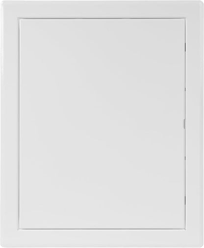 Vent Systems 8'' x 10'' Inch White Metal Access Panel - Easy Access Doors - Access Panel for Drywall, Wall, Electrical and Plumbing Service Door