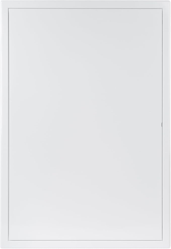 Vent Systems 16'' x 24'' Inch White Metal Access Panel with Click Function - Easy Access Doors - Access Panel for Drywall Wall Ceiling - Electrical and Plumbing Service Door - Crawl Space Doors