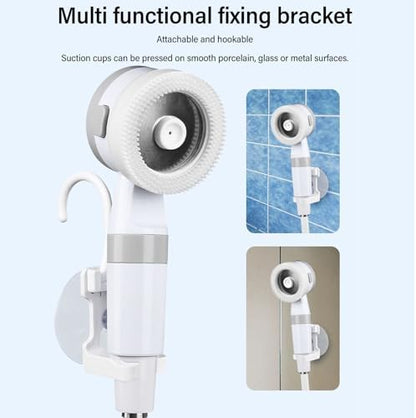 SUNGOOYUE Portable Camping Shower with 4000mAh Battery USB Rechargeable Waterproof Pump 60min Runtime Outdoor Shower for Hiking Beach RV