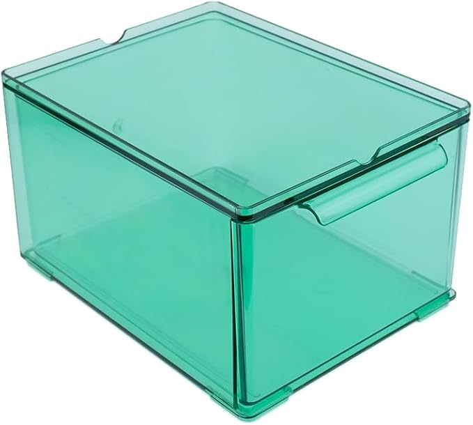 Multi-Purpose Acrylic Box - Organize with Style (Green)
