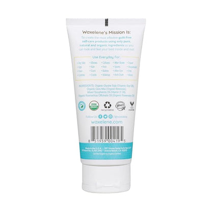 Waxelene Multipurpose Ointment Large Tube, Organic Aerated Balm the Petroleum Jelly Alternative Soothing Botanical Eczema Dry Skin Face Moisturizer