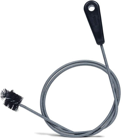 48" Flexible Long Pipe Brush | AC Drain Cleaner Tool | Sink Line Unclogger | Condensate Line Cleaning Brush | Easy Cleaning Flexible Drain Snake for Food, Hair & Clog Removal by FryOilSaver Co. B313C