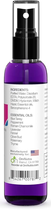Histafen Antihistamine Extra Strength Itch Relief Spray - Anti Itch Spray For People Skin Healing Spray for Adults & Kids with Low Diamine Oxidase Dao Enzyme Mast Cell Activating Syndrome Eczema Hives