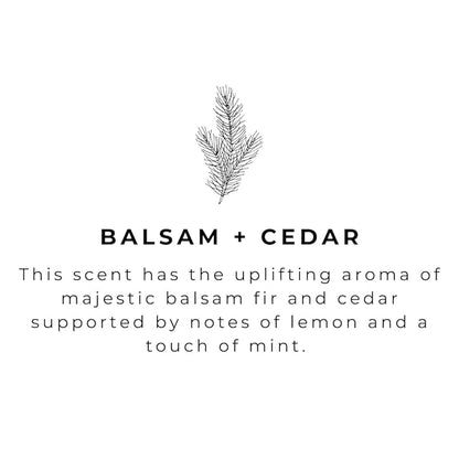 River Birch Balsam Cedar Scented Natural Hand Soap Refill - Handmade Moisturizing Hand Wash Luxury Scented Hydrating Soap - Vegan and Non-Toxic - 32 Fl Oz