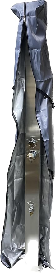 High Quality Insulated Cover for Freestanding Outdoor Showers, Waterproof, Dustproof, Wind-Resistant, Sunlight-Resistant, Snow-Resistant. Suits Most Models, Outdoors Solar Shower 600D Oxford Fabric