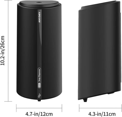 29fl.oz/850ml Commercial Automatic Liquid Soap Dispenser Wall-Mounted Large Capacity Model AD1209 Black