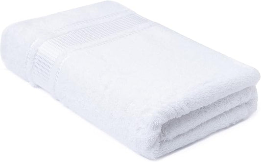 Melissa Linen, Bath Sheet, 100% Turkish Cotton Towel for Bathroom, Absorbent, Quick Dry, Durable and Soft Shower Towel, 35 in x 60 in Large, Spa and Hotel Quality, Bright White