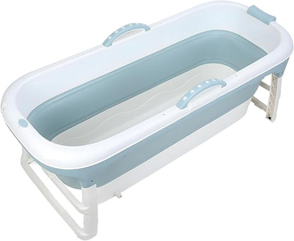 Portable Bathtub for Adult, Large Collapsible Tub, Portable Tub for Adults, Tub for Shower, Sweat Steaming Spa Sweat Steaming Bathtub, Effortless Folding Bathtub, Hot Bath, Ice Bath 46 in