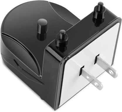 Wall Charger for Philips Sonicare Electric Toothbrush, Wireless Electric Toothbrush Wall Charger for Philips Sonicare HX6100/ HX3000/ HX6000/ HX8000/ HX9000 Series (Black)