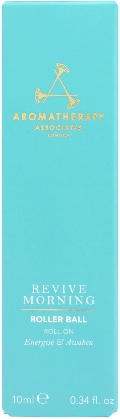 Aromatherapy Associates Revive Morning Roller Ball. Premium Blend of Neroli and Grapefruit Essential Oils to Reset and Refresh on the Go (0.34 fl oz)