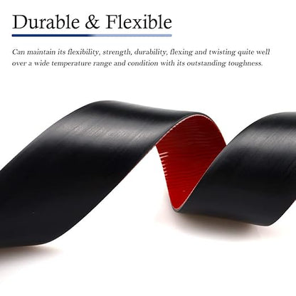 Neoprene Rubber Strips Self Adhesive Solid Rubber Sheets, Rolls & Strips for DIY Gaskets Crafts Pads Seals Warehouse Flooring Neoprene Sheet with Adhesive Backing (6" Wide x 1/5" Thick x 10' Long)