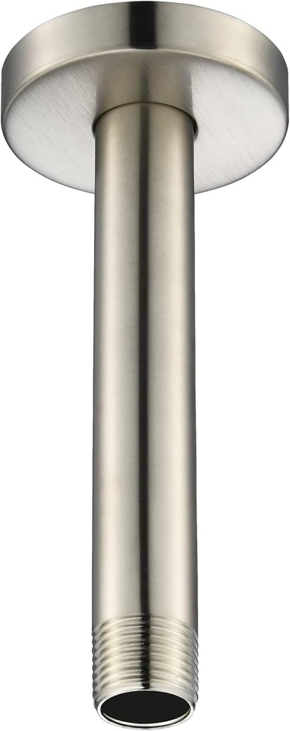 RP61058-SS for 6 inches Anti-leakage Ceiling Wall Mounted Shower Arm and Flanged for American Standard, Brilliance Stainless