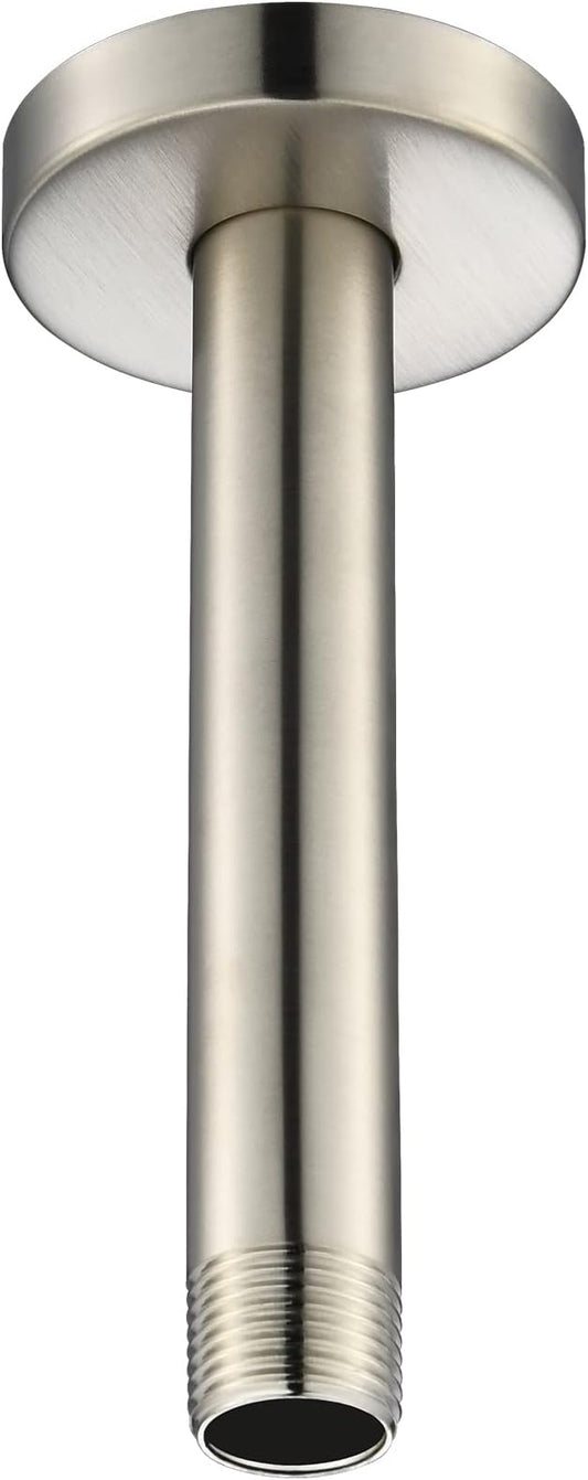RP61058-SS for 6 inches Anti-leakage Ceiling Wall Mounted Shower Arm and Flanged for American Standard, Brilliance Stainless
