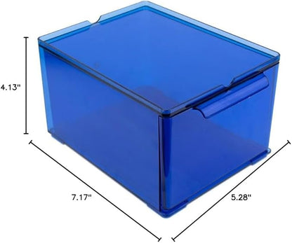 Multi-Purpose Acrylic Box - Organize with Style (Blue)