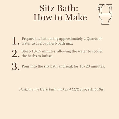Birth Song Botanicals Postpartum Herb Bath 1PK