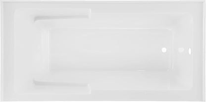 Swiss Madison Well Made Forever Voltaire 72" x 36" Right-Hand Drain Alcove Bathtub with Apron