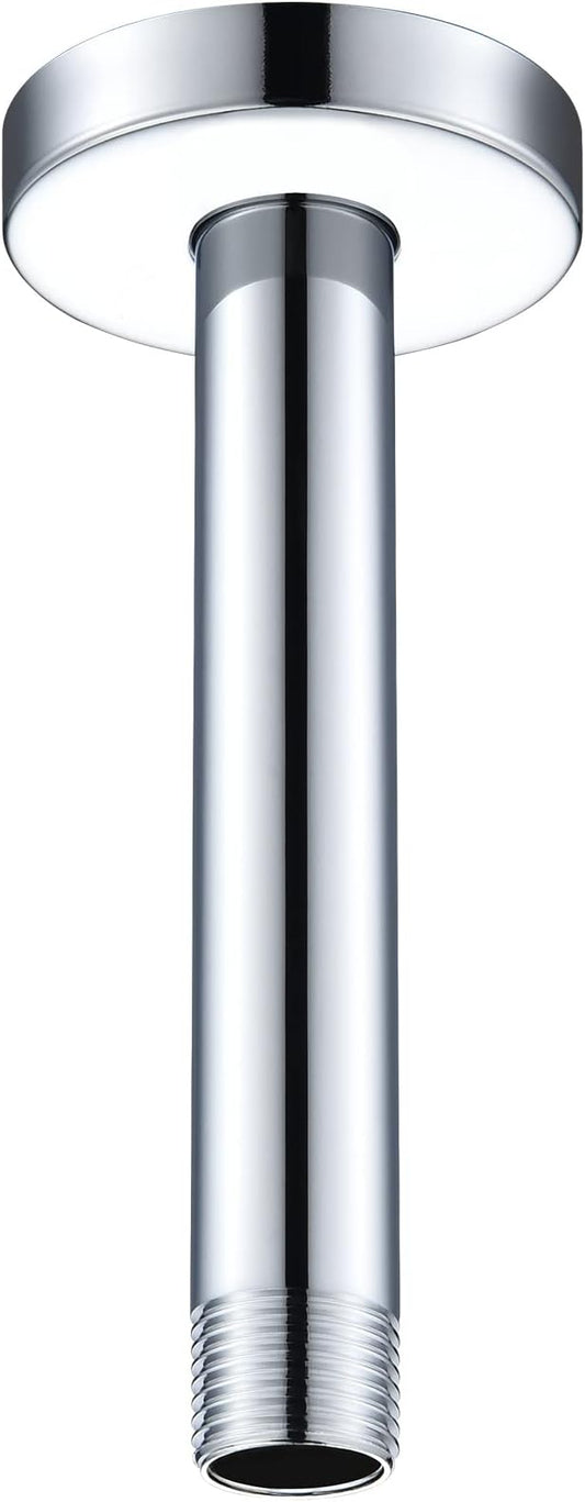 RP61058 Replacement for Delta 6 inches Anti-leakage Ceiling Wall Mounted Shower Arm and Flanged for American Standard, Chrome