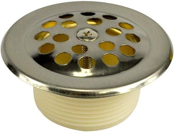 Danco 89242 Trip Lever Tub/Bath Drain and Overflow Trim Kit/Plate in Brushed Nickel