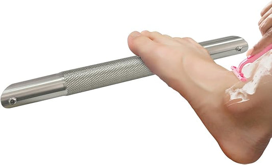 Shower Foot Rest for Shaving Legs Shower Foot Stool- Wall Mounted Bathtub Foot Rest Stainless Steel 304 Foot Rset Bar- Brushed Nickel