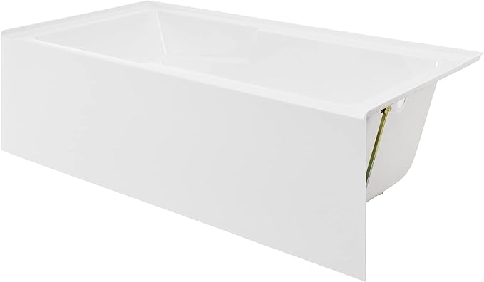 Swiss Madison Well Made Forever Voltaire 72" x 36" Right-Hand Drain Alcove Bathtub with Apron