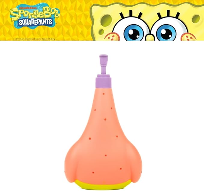 Spongebob Squarepants Patrick Star Soap/Lotion/Hand Sanitizer Resin Pump Dispenser, 13 Ounces, (Officially Licensed Product) by Franco Collectibles