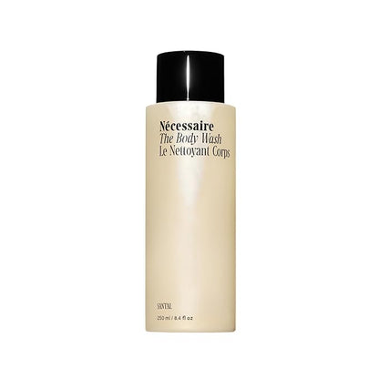 Nécessaire The Body Wash Santal - Natural Body Wash for Women & Men, Therapeutic Shower Gel with Epsom Salt + Minerals. Gel Cleanse, 8.4 fl oz.