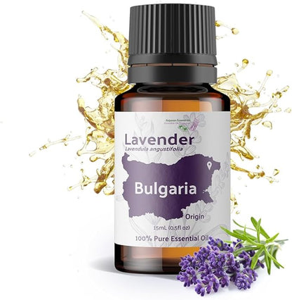 Lavender Oil - Bulgarian Essential Oils - Lavender Diffuser - Pure Therapeutic Grade (2lbs)