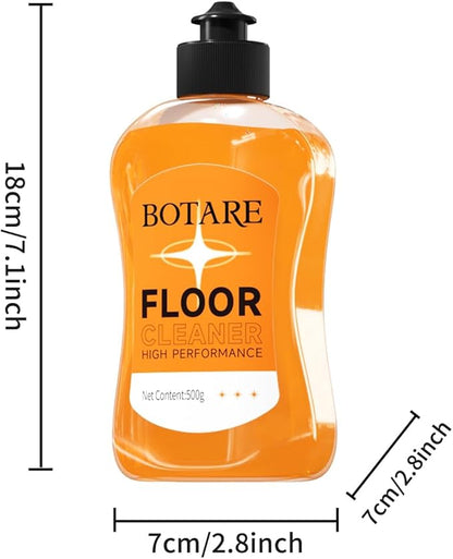 Household Hardwood Floor Cleaner, Acid Free Formula, Floor Solution for Mopping Wood Tile Laminate, Marble, Natural Stones, Porcelain Shower Bathroom, Liquid, 17.6 Fl Oz Each(3 Bottle)
