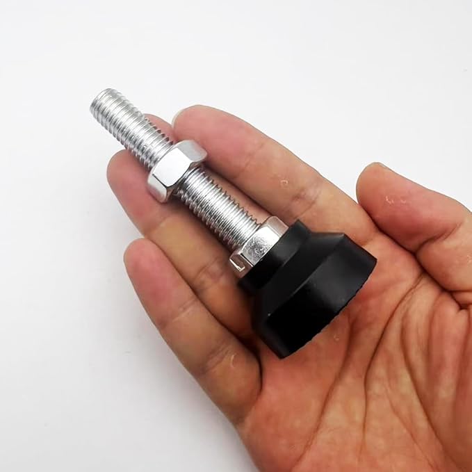 Adjustable Leveling Foot,Small Equipment Foot,Base Diameter 40mm, Thread M12 * 70mm