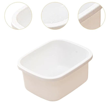 Foot Bath for Soaking Feet,Lightweight,Pedicure Foot Soak,Foot Bathtub,Foot Bucket Foot Soak Tub for Foot Soak Bath Pedicure, white S