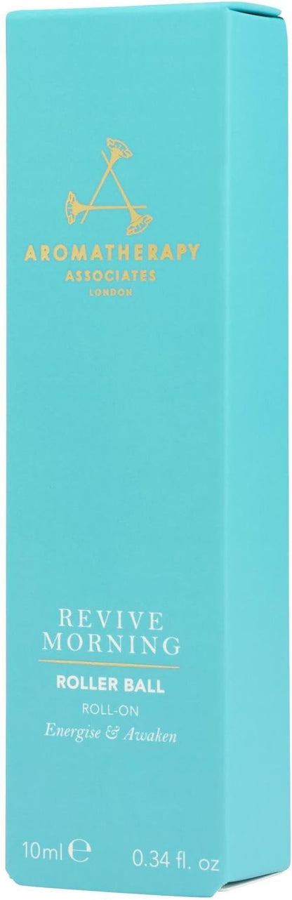 Aromatherapy Associates Revive Morning Roller Ball. Premium Blend of Neroli and Grapefruit Essential Oils to Reset and Refresh on the Go (0.34 fl oz)
