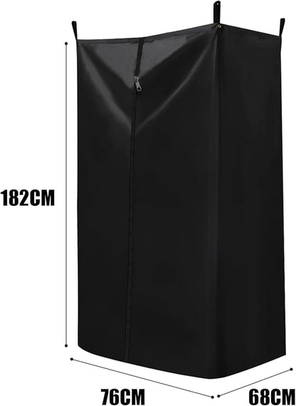 Boat Changing Room, Heavy Duty Hanging Privacy Tent Shower Awing Portable Overland Fitting Room for Pontoon Camping Boat Dancing