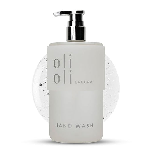 OLIOLI Botanical Hand Wash 15.2oz | Gentle, pH-Balanced Liquid Hand Soap with Aloe | Hydrating Cleanser for Soft, Refreshed Skin | Coastal-Inspired Luxury Hand Wash for Daily Use