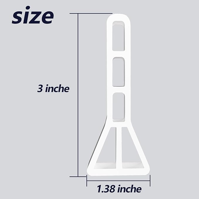 Raycity 3" High Shower Threshold Water Dam 59 IN Collapsible Shower Water Splash Guard for Curbless Shower Threshold Barrier Water Stopper for Wet and Dry Separation Bathroom and Kitchen (White)