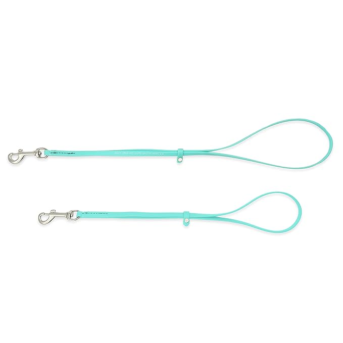 Jelly Pet Grooming Loop for Dogs, Fits Most Pet Grooming Tubs/Tables, Easy to Clean, Waterproof & Durable Noose Loop, Stronger Than Leather, Made in The USA (1/2'' x 24'', Teal)